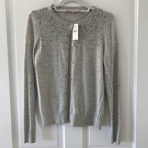 Bejeweled cardigan